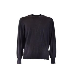 Neil Barrett Crew Neck Long Sleeve Sweater Men black Sweaters & Knitwear